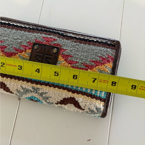 STS Ranch Aztec Colorful Patterned Wallet - Picture 6 of 7